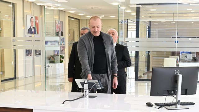 Prezident "Abşeron" Batareya Enerji Saxlanc Mərkəzinin açılışında iştirak etdi - FOTO