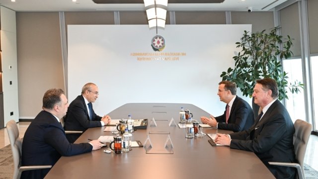 &ldquo;Fiba Holdinq&rdquo;in nümayəndələri ilə görüş keçirilib