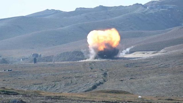 Suqovuşanda mina partlayıb, xəsarət alan var