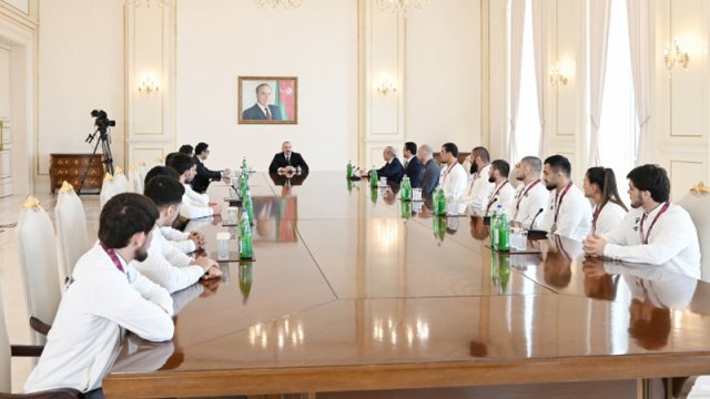 Prezident: İdmançılarımızda qələbə əzmi çox güclüdür