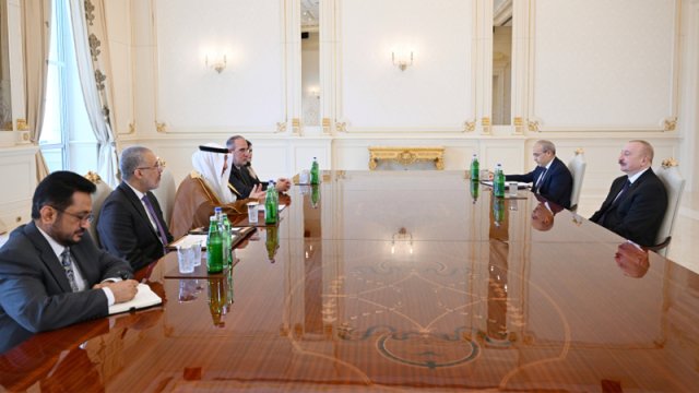 Prezident İslam İnkişaf Bankı Qrupunun sədrini qəbul etdi - FOTO