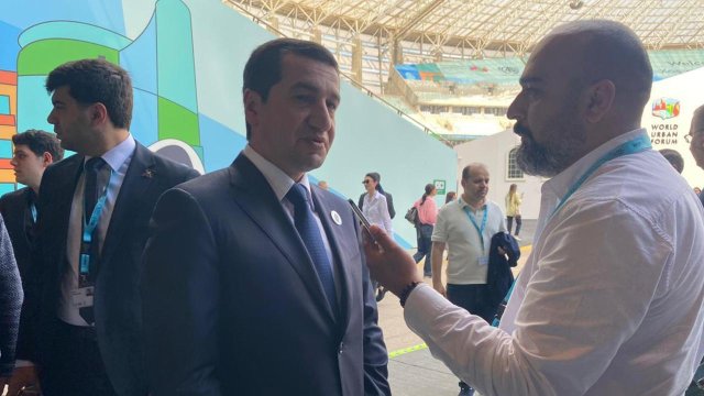 Hikmət Hacıyev: "Azərbaycan bundan sonra da mötəbər tədbirlərin keçirildiyi məkan olacaq"