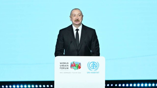 Prezidentin sosial media hesabında WUF13-lə bağlı paylaşım edildi