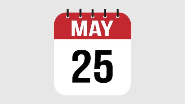Tarixin 25 mayı...