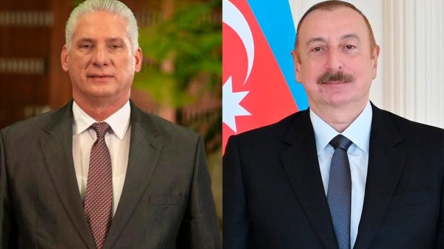 Kuba Prezidenti Azərbaycan liderini təbrik edib