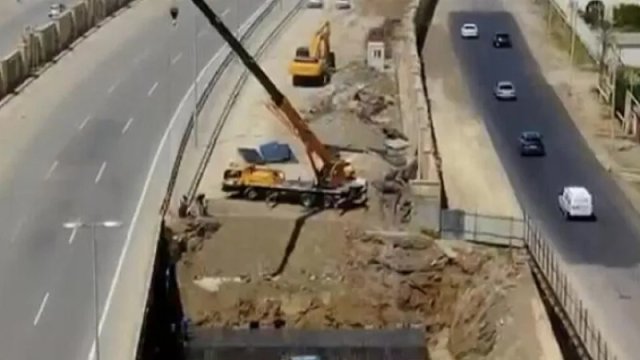 
Bakıda yeni körpü tikilir