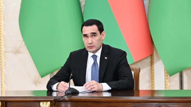 Sərdar Berdiməhəmmədov "Dostlug" tankerinə görə İlham Əliyevə təşəkkür etdi
