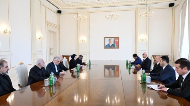 Prezident Qalibafı qəbul etdi - FOTOLAR