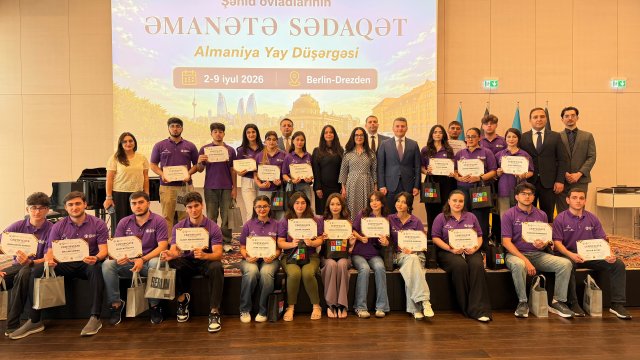 Almaniyada şəhid övladlarının &ldquo;Əmanətə Sədaqət&rdquo; Yay Düşərgəsi keçirilib