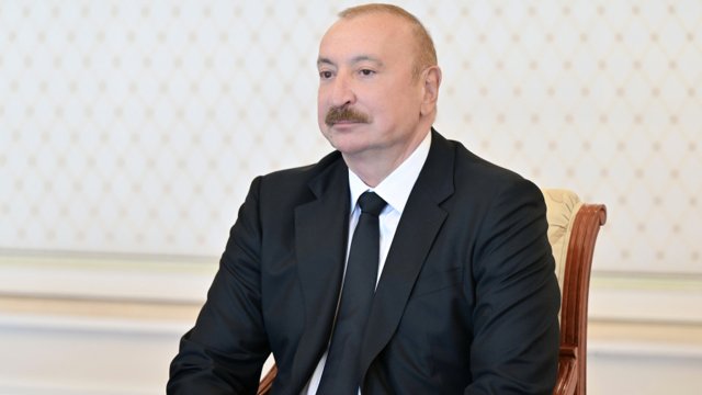 Prezident beynəlxalq qurumların rəhbər şəxslərini qəbul etdi - FOTOLAR