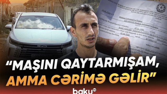 Vətəndaş bir vaxtlar icarəyə götürdüyü avtomobilə görə niyə işə düşdü?