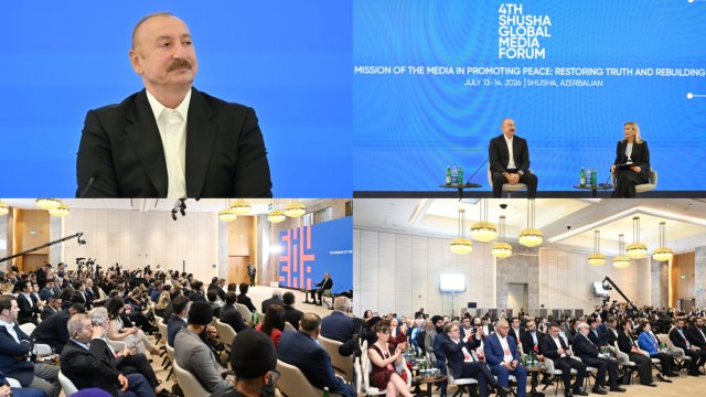 IV Şuşa Qlobal Media Forumu &ndash; &ldquo;Dünyaya mesajdır&rdquo;
