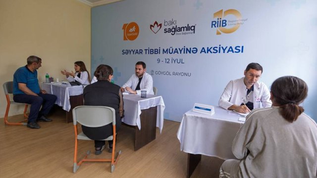 "AzerGold"un təşkilatçılığı ilə Göygöl rayonunda səyyar tibbi müayinə aksiyası keçirildi - FOTO/VİDEO