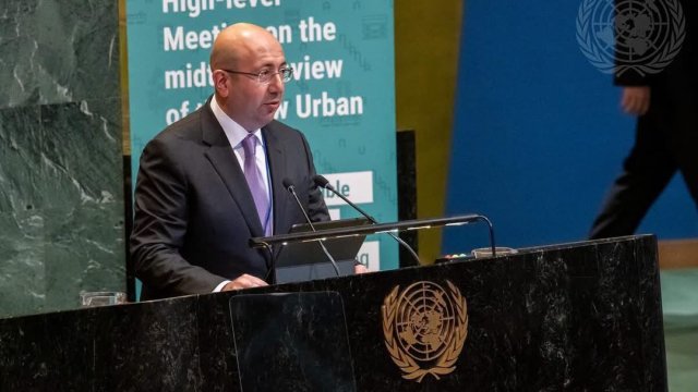 Azərbaycanın milli bəyanatı BMT Baş Assambleyasının yüksəksəviyyəli iclasında təqdim edilib