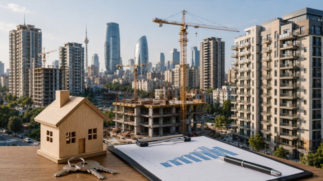 Əmlak bazarında nisbi sabitlik: Torpaq bahalaşır, tikinti xərcləri artır