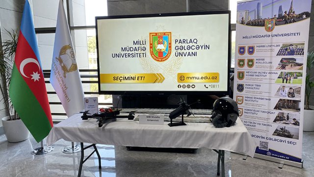 MMU ali təhsil müəssisələrinin sərgisində iştirak edib