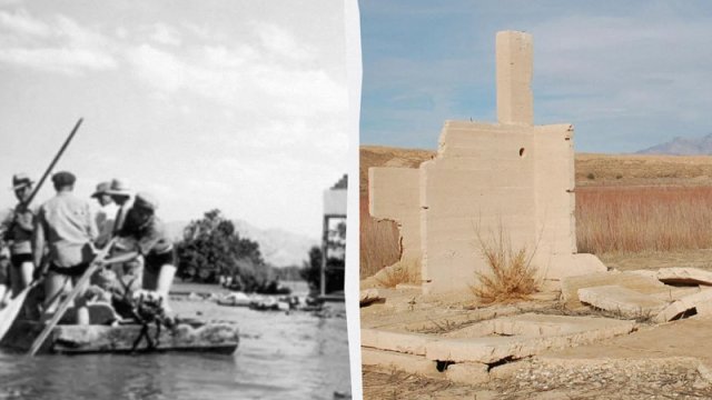 ABŞ-da 1930-cu illərdə su altında qalan şəhər yenidən üzə çıxdı