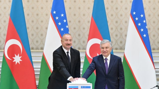 Azərbaycanın Özbəkistanda həyata keçirdiyi layihələrin açılış və təməlqoyma mərasimləri baş tutub