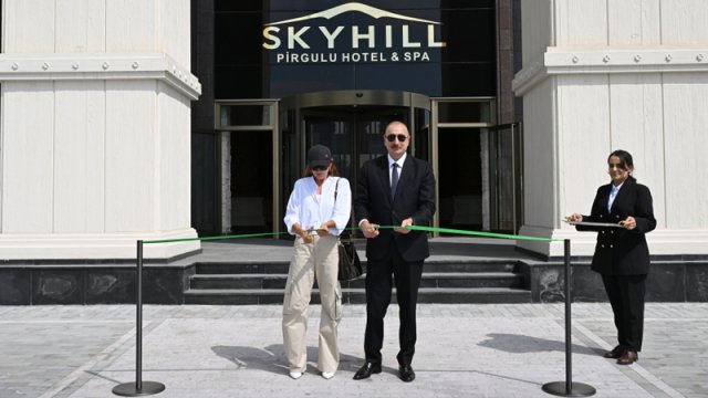 Şamaxıda "Pirqulu Park" hotelinin açılışı oldu - YENİLƏNİB