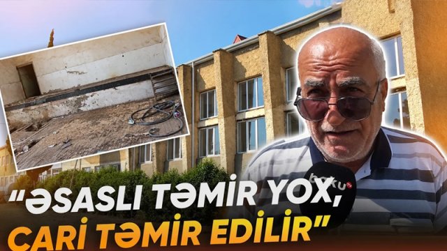 46 ildən sonra təmir edilən məktəbdə narazılıq: "Şagirdlər hər gün əlavə 5 km yol gedir"