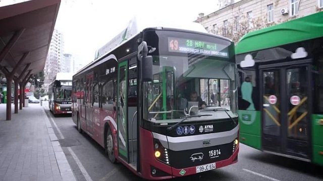 Daha 3 marşrutun hərəkət sxemi dəyişdirildi