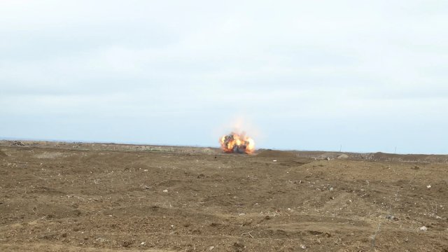 Cəbrayılda mina partladı: Mal-qara otaran sakin xəsarət aldı