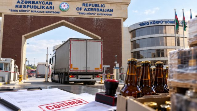 Gürcüstandan &ldquo;səməni pivəsi&rdquo; gətirən şirkət cərimələndi