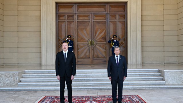 Kamboca Baş nazirinin Bakıda rəsmi qarşılanma mərasimi olub -FOTO