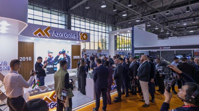 "AzerGold" 20-ci Beynəlxalq "MiningMetals" sərgisində iştirak edib - FOTO